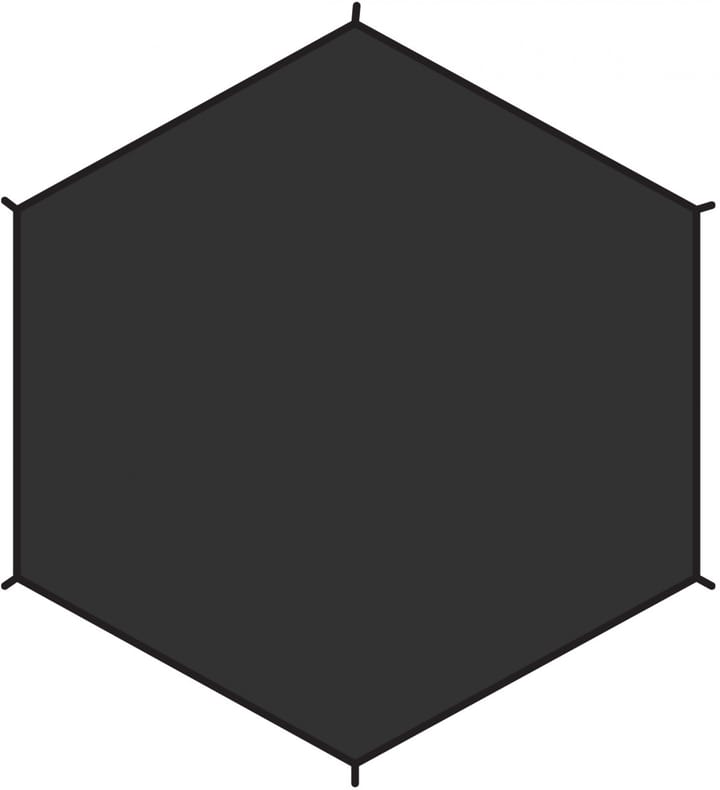 Fjällräven Dome 2 Footprint Black Fjällräven Fjällräven Dome 2 Footprint Black Fjällräven