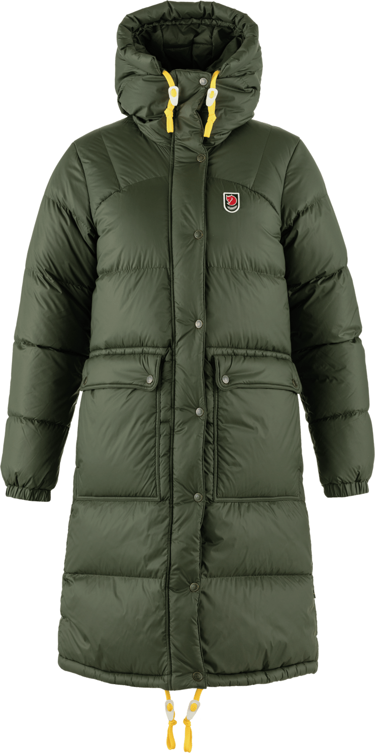 Fjällräven Expedition Long Down Parka Women's Deep Forest