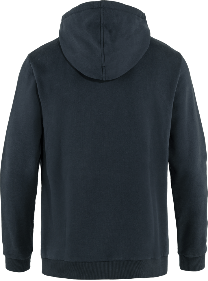 Men's Fjällräven Logo Hoodie Dark Navy Fjällräven