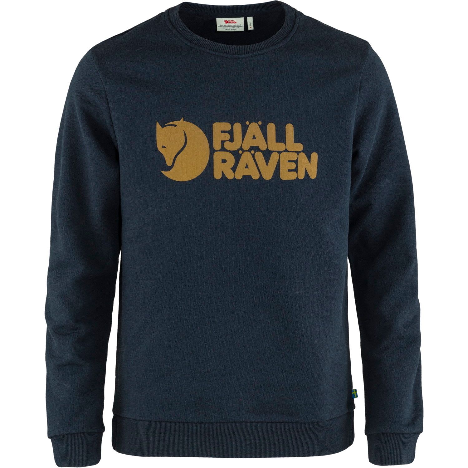 Fjällräven Men's Fjällräven Logo Sweater Dark