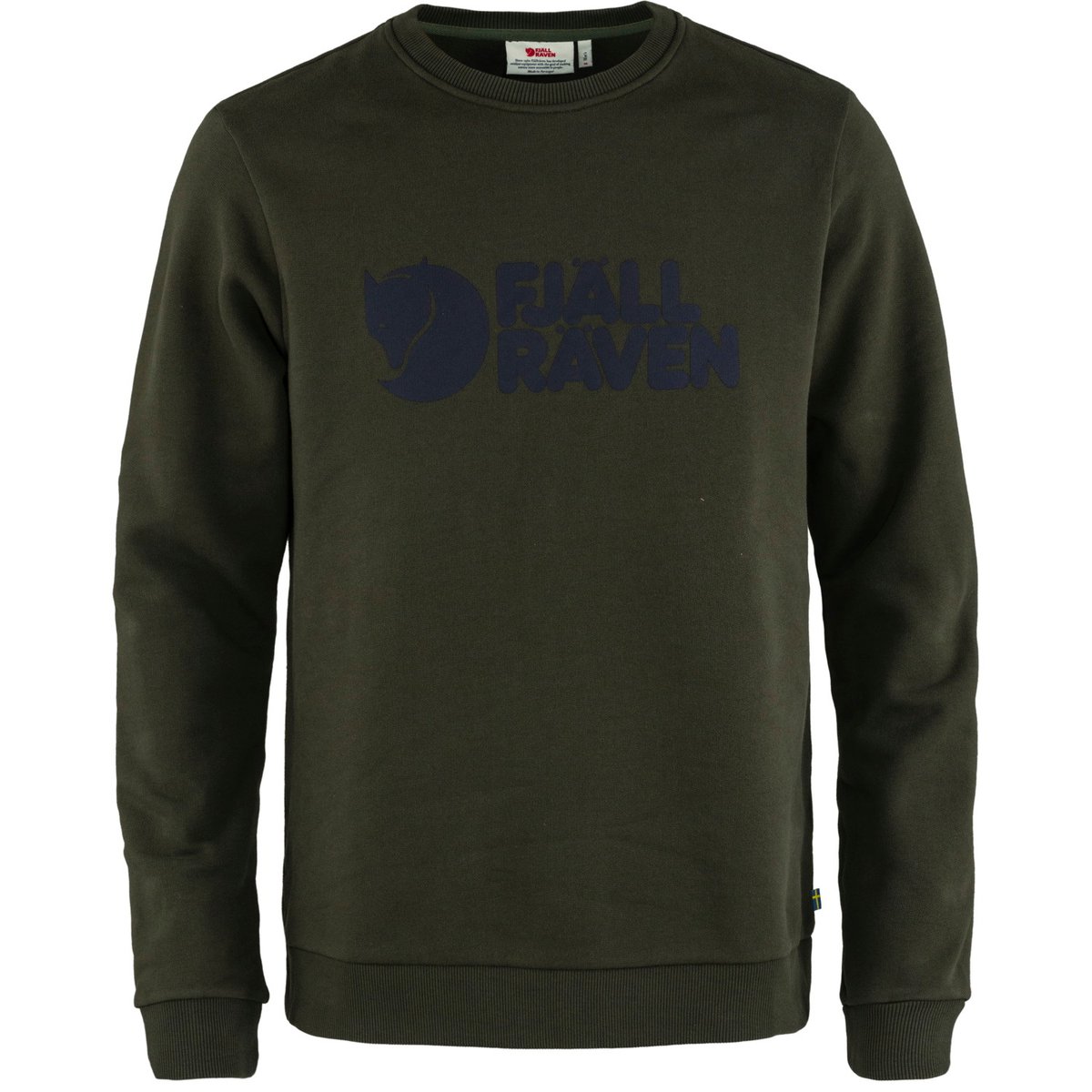 Fjällräven Men's Fjällräven Logo Sweater Deep Forest