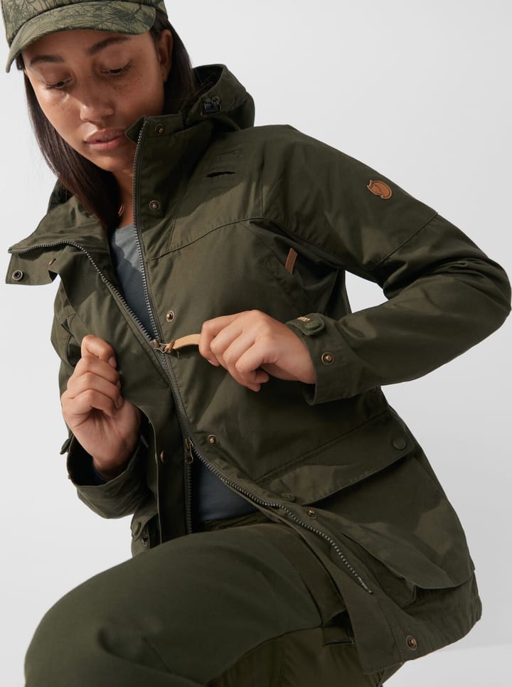 Women's Forest Hybrid Jacket Dark Olive Fjällräven