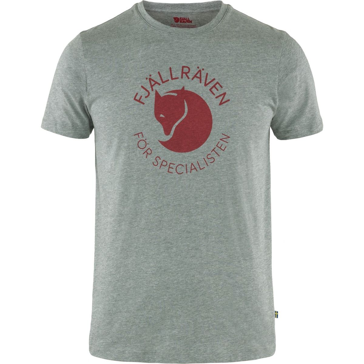 Fjällräven Men's Fjällräven Fox T-Shirt Grey Melange