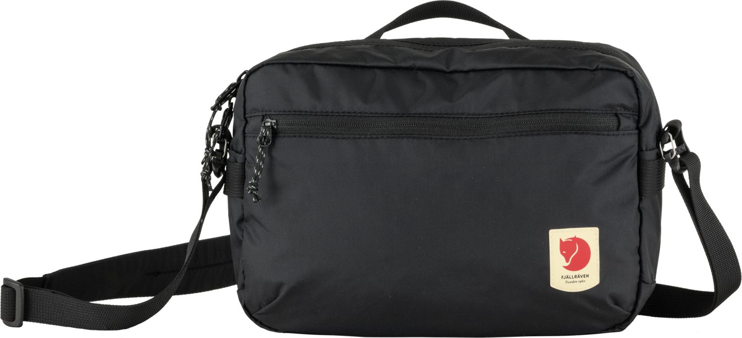 Fjällräven High Coast Crossbody Black Axelremsväskor OneSize