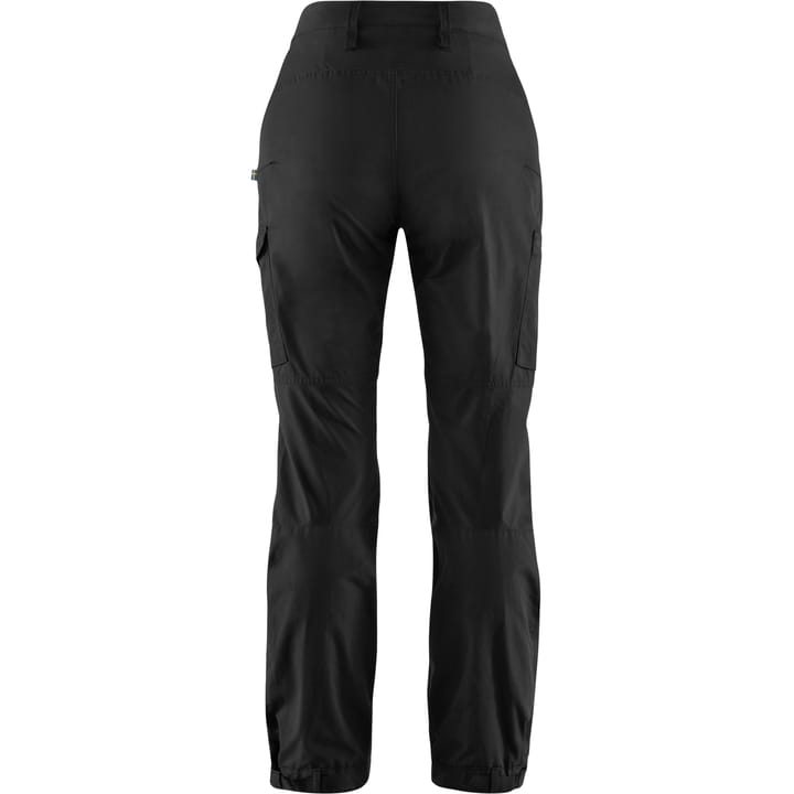 Women's Kaipak Trousers Curved Black Fjällräven