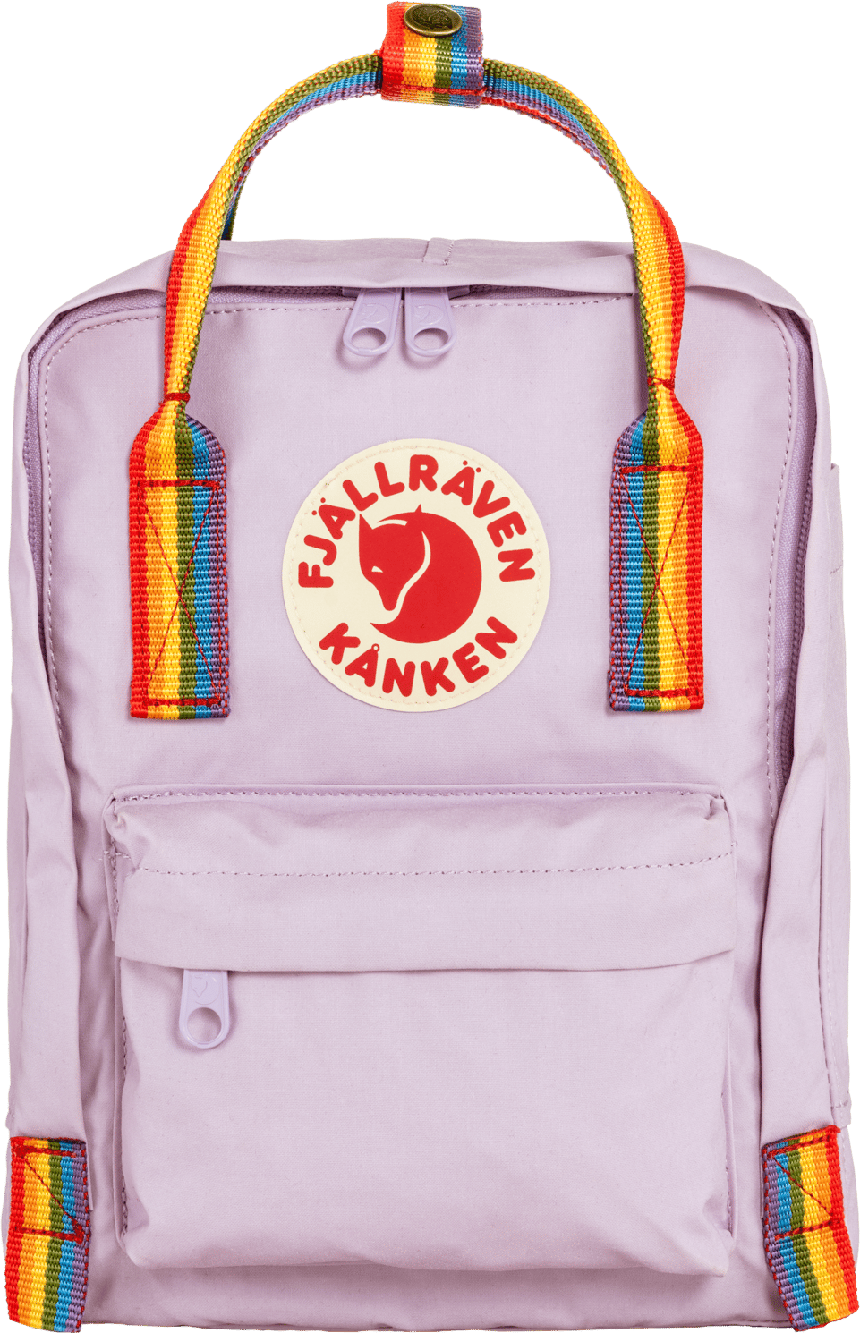 Fjällräven Kånken Rainbow Mini Pastel Lavender/Rainbow Pattern