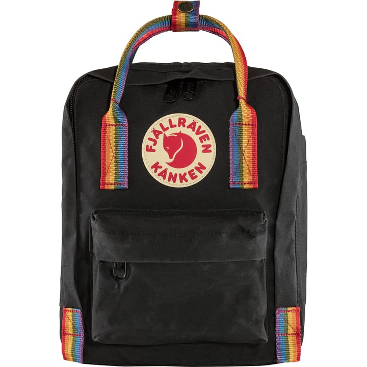 Fjällräven Kånken Rainbow Mini Black/Rainbow Pattern Fjällräven
