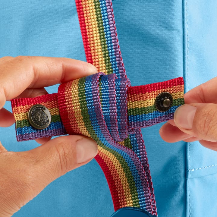 Fjällräven Kånken Rainbow Mini Black/Rainbow Pattern Fjällräven