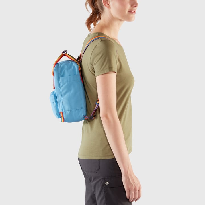 Kånken Rainbow Mini Pastel Lavender-Rainbow Fjällräven