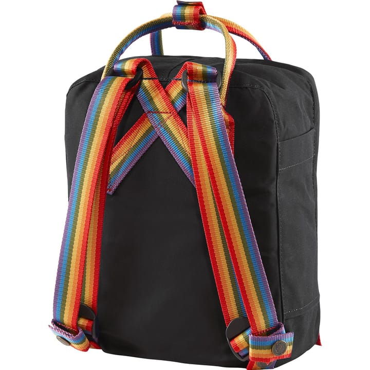 Kånken Rainbow Mini Black-Rainbow Pattern Fjällräven