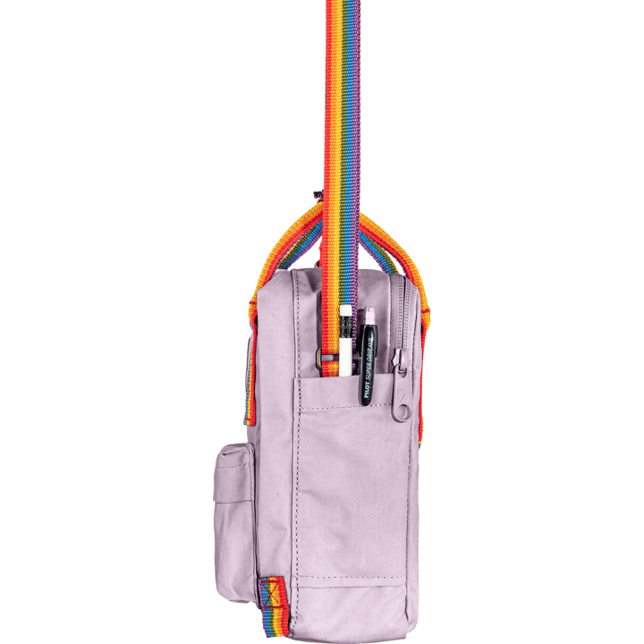Fjällräven Kånken Rainbow Sling Chalk Rose-rainbow Fjällräven