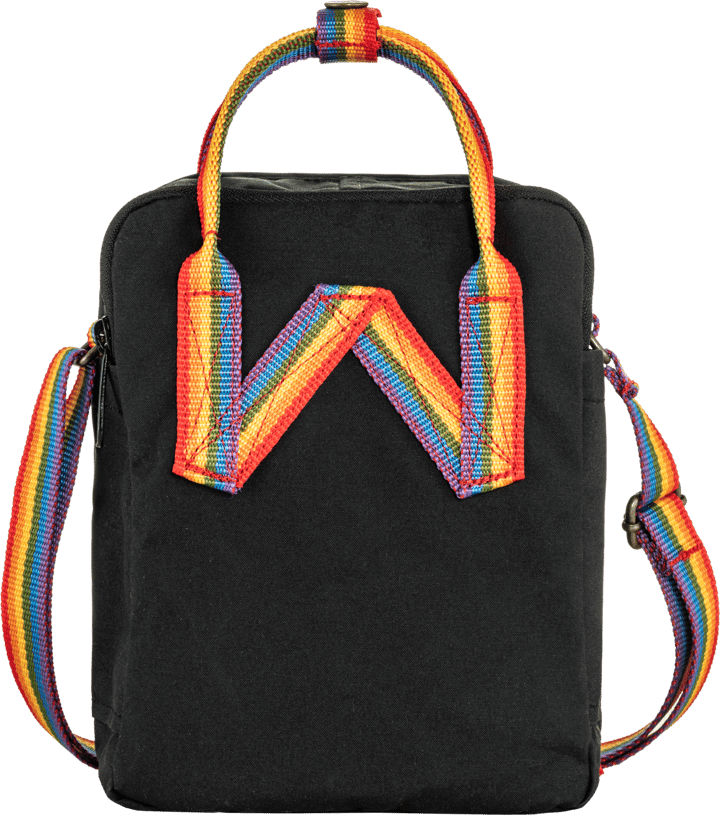 Fjällräven Kånken Rainbow Sling Black/Rainbow Pattern Fjällräven Fjällräven Kånken Rainbow Sling Black/Rainbow Pattern Fjällräven