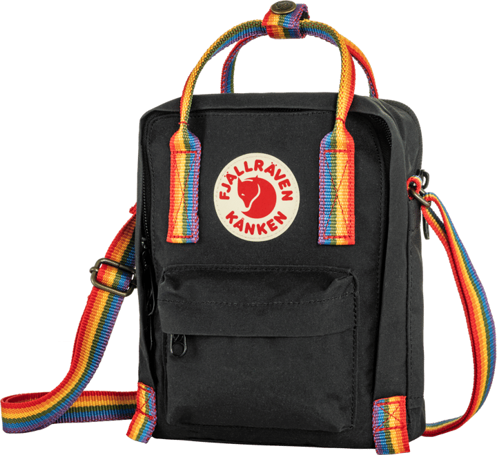 Fjällräven Kånken Rainbow Sling Black/Rainbow Pattern Fjällräven Fjällräven Kånken Rainbow Sling Black/Rainbow Pattern Fjällräven