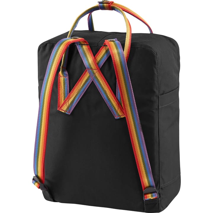 Fjällräven Kånken Rainbow Black/Rainbow Pattern Fjällräven