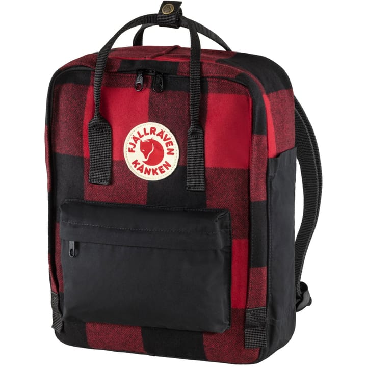 Fjällräven Kånken Re-wool Red/Black Fjällräven Fjällräven Kånken Re-wool Red/Black Fjällräven