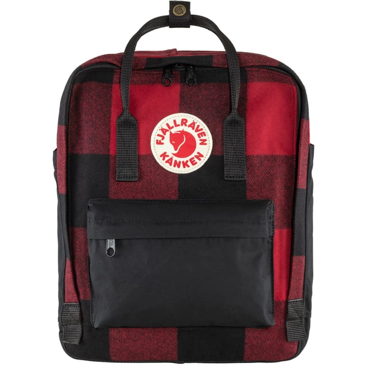 Fjällräven Kånken Re-wool Red/Black Fjällräven Fjällräven Kånken Re-wool Red/Black Fjällräven