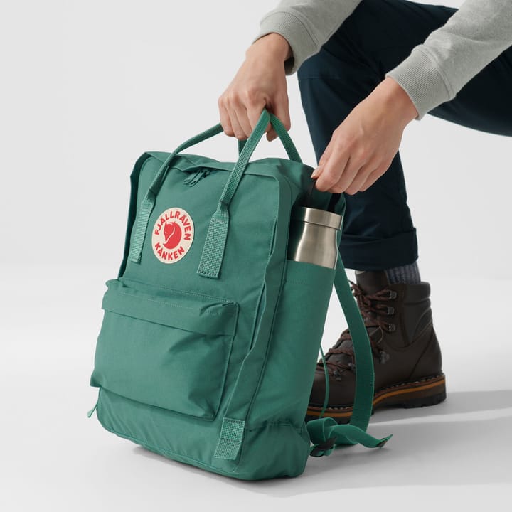 Fjallraven Kanken Backpack - Arctic Green / Spicy Orange