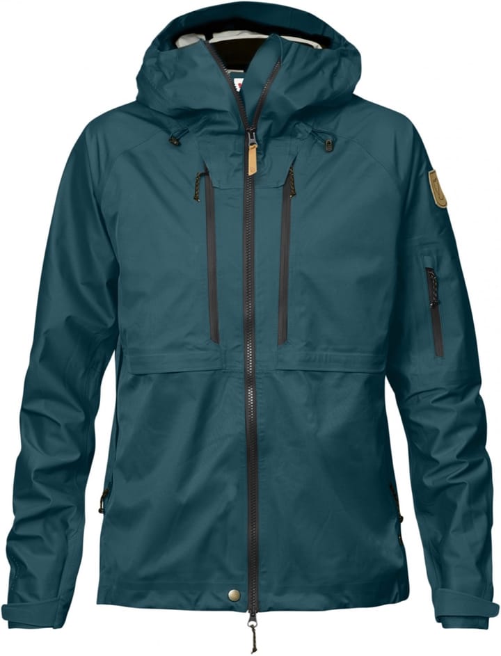 Fjällräven Women's Keb Eco-Shell Jacket Glacier Green Fjällräven