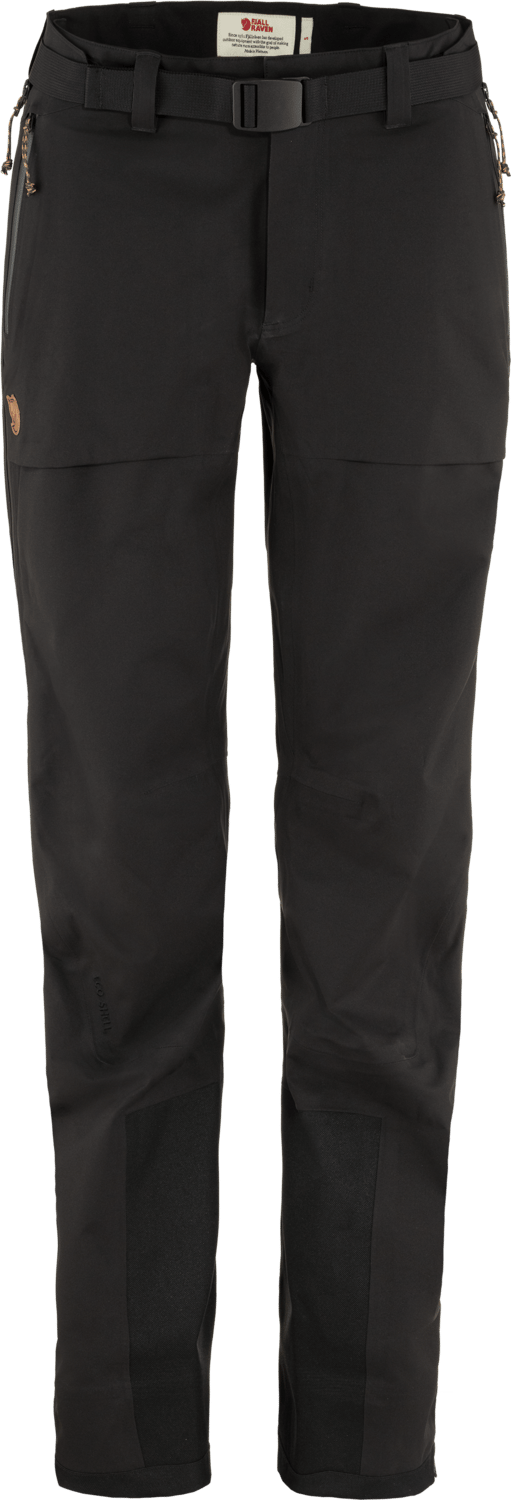 Fjällräven Women's Keb Eco-Shell Trousers Black Fjällräven