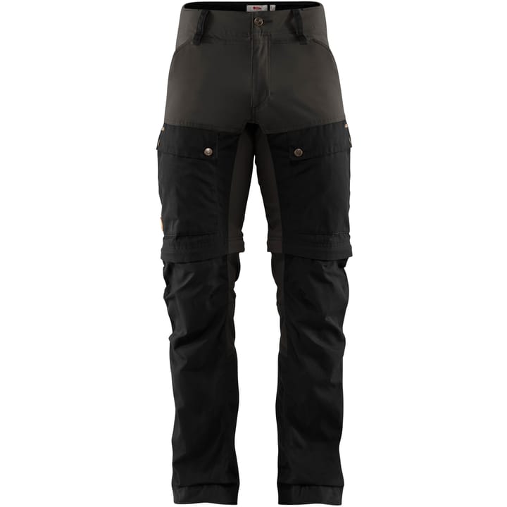 Fjällräven Men's Keb Gaiter Trousers Long Black/Stone Grey Fjällräven