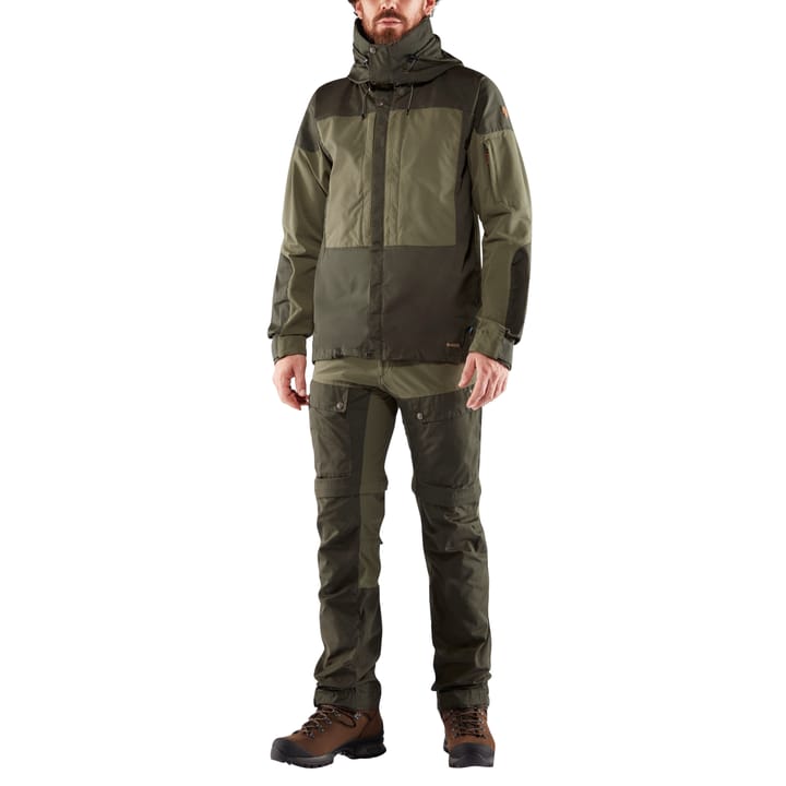 Fjällräven Men's Keb Gaiter Trousers Long Deep Forest/Laurel Green Fjällräven