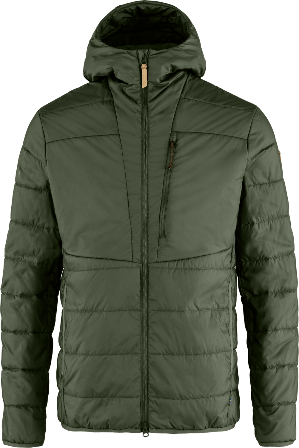 Men's Keb Padded Hoodie Deep Forest