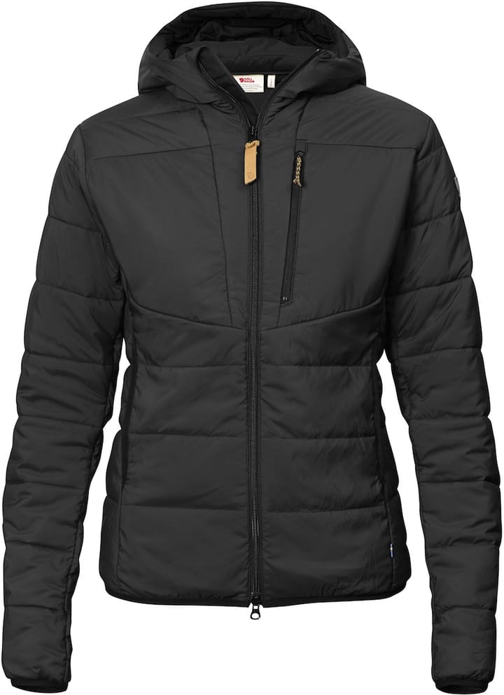 Fjällräven Keb Padded Hoodie Women's Black Fjällräven