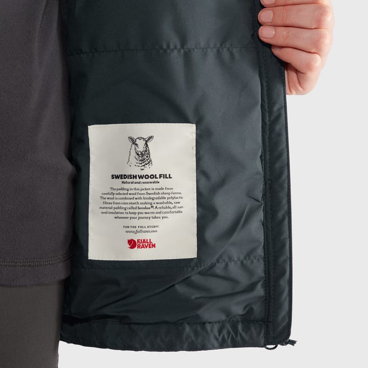 Fjällräven Women's Keb Wool Padded Jacket Port Fjällräven