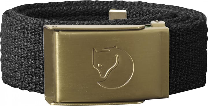 Fjällräven Kids Canvas Brass Belt Dark Grey Fjällräven