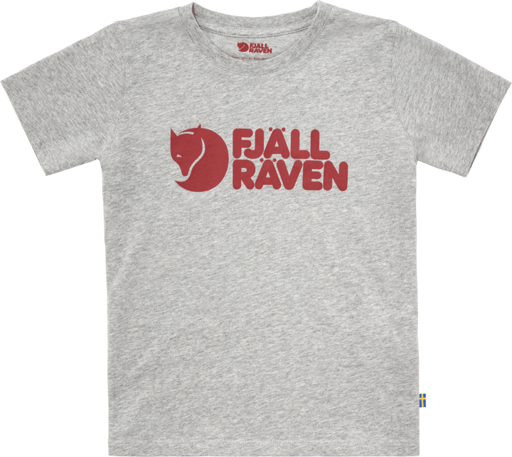 Fjällräven Kids' Fjällräven Logo T-Shirt Grey-Melange Fjällräven