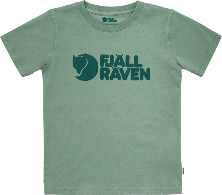 Fjällräven Kids' Fjällräven Logo T-Shirt Patina Green Fjällräven