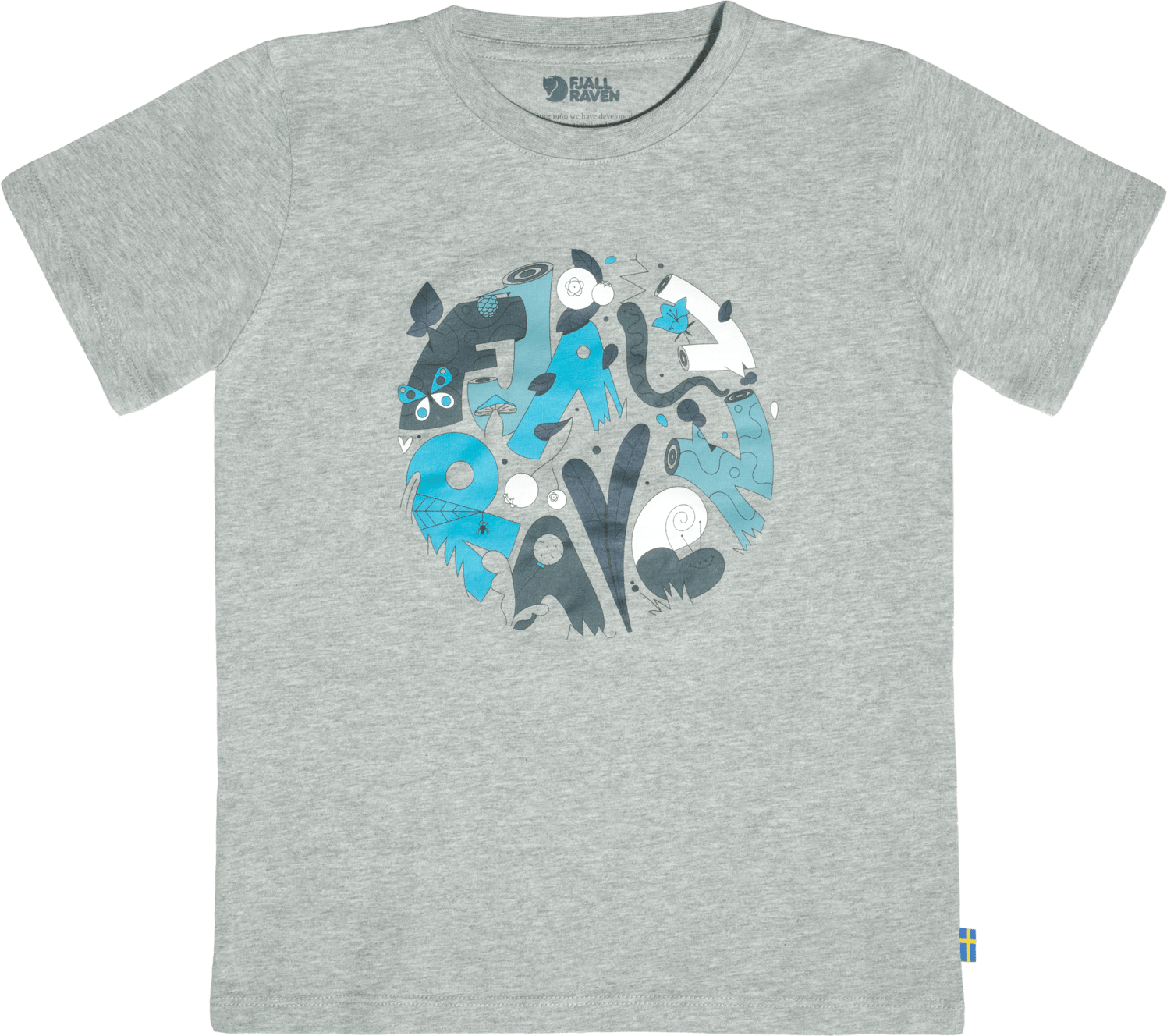 Kids' Forest Findings T-Shirt Grey-Melange