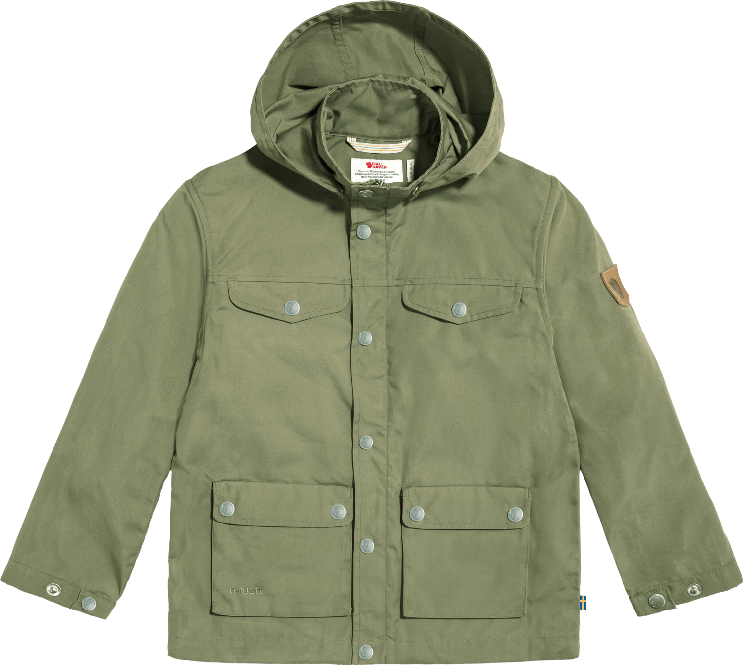 Fjällräven Kids' Greenland Jacket Green