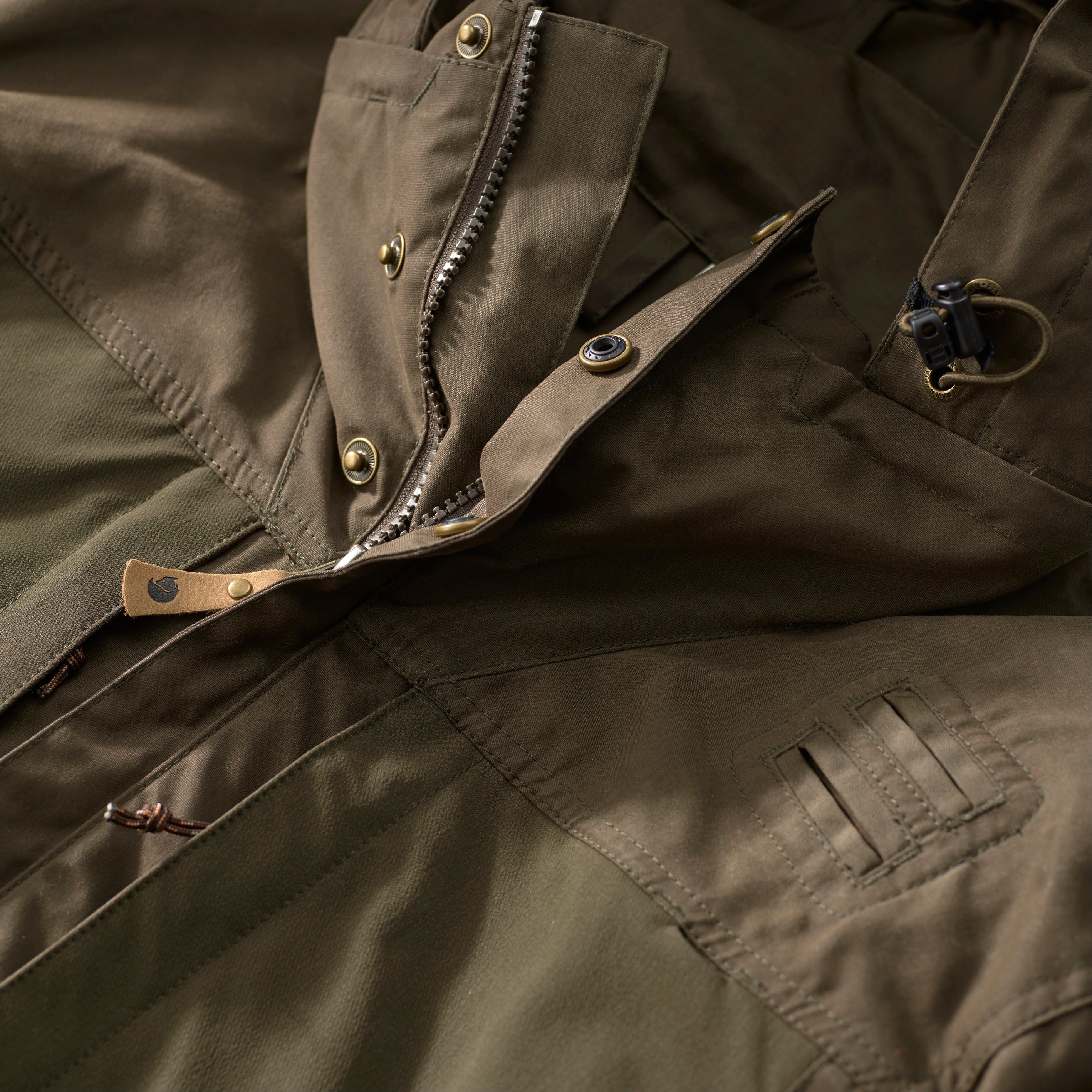 Fjällräven Lappland Hybrid Jacket Dark Olive | Buy Fjällräven