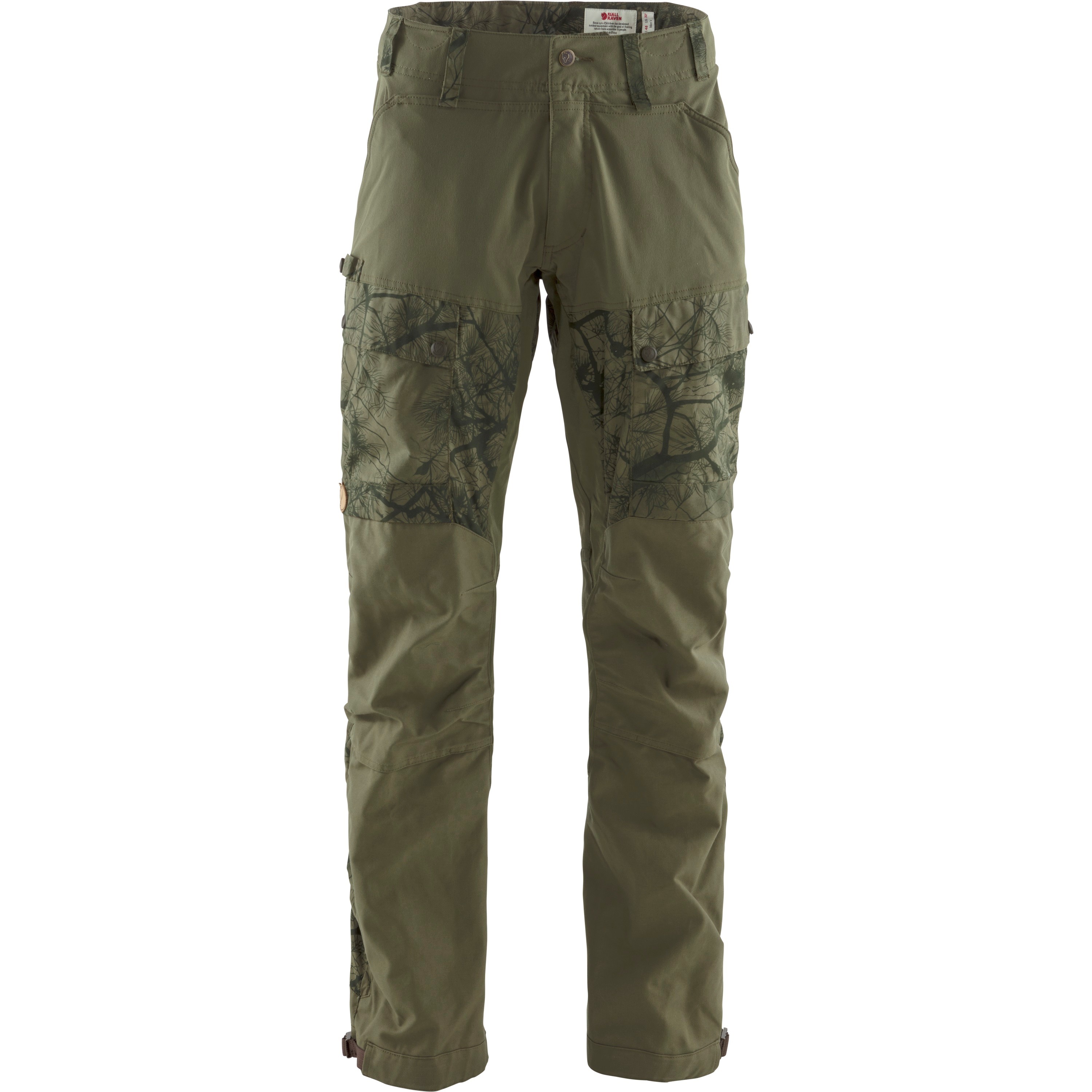 Men’s Lappland Hybrid Trousers Green Camo-Laurel Green