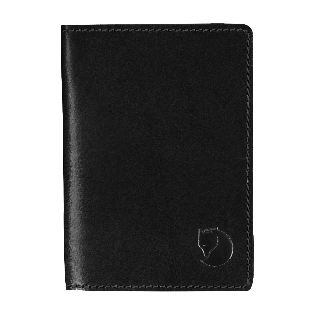 Fjällräven Leather Passport Cover Black