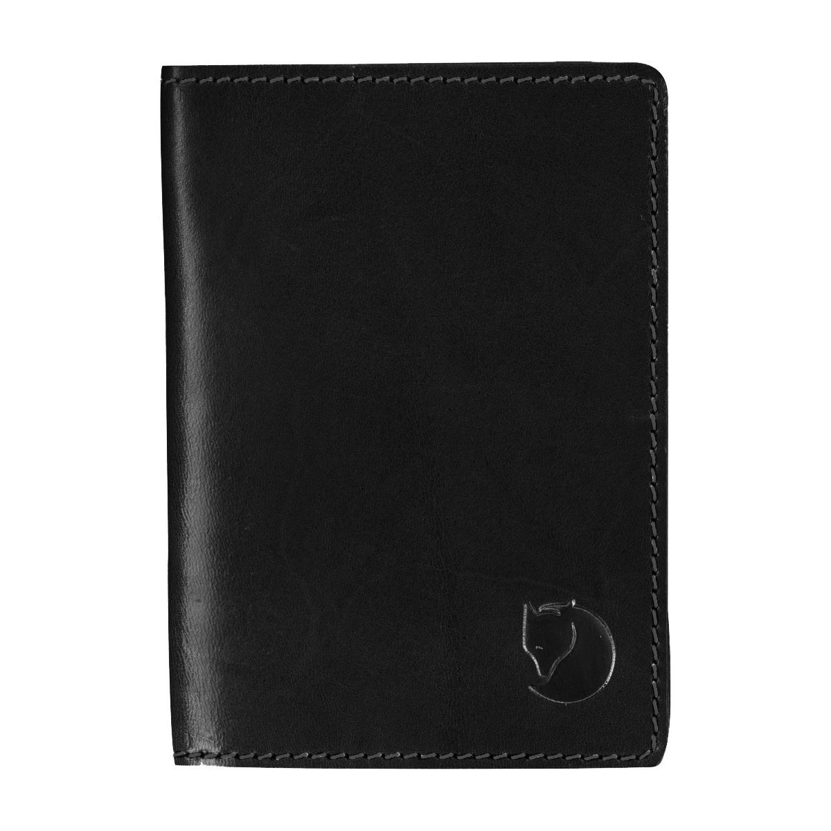 Leather Passport Cover Black