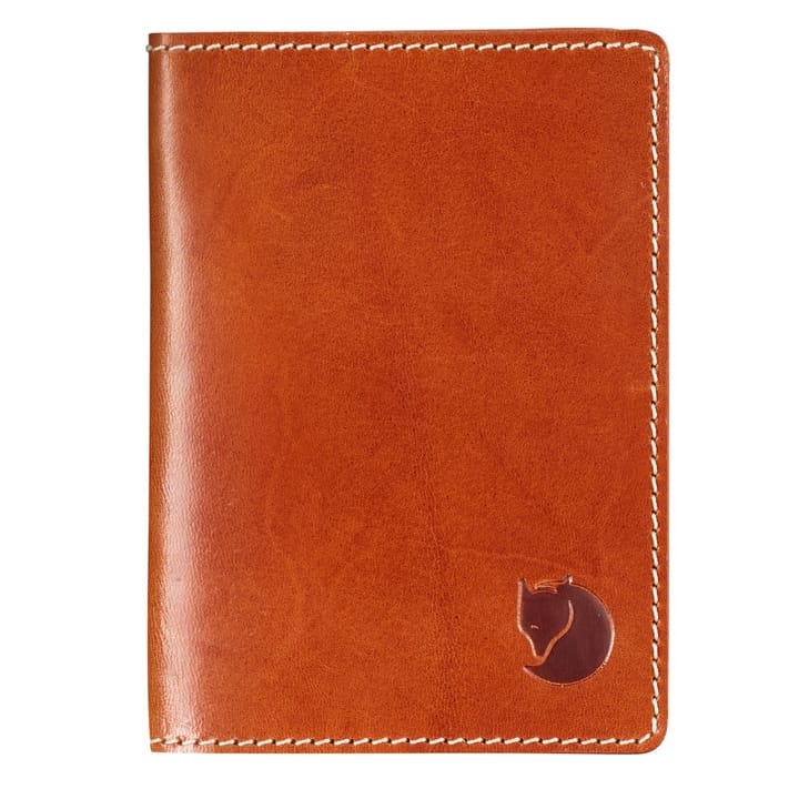 Leather Passport Cover Leather Cognac Fjällräven