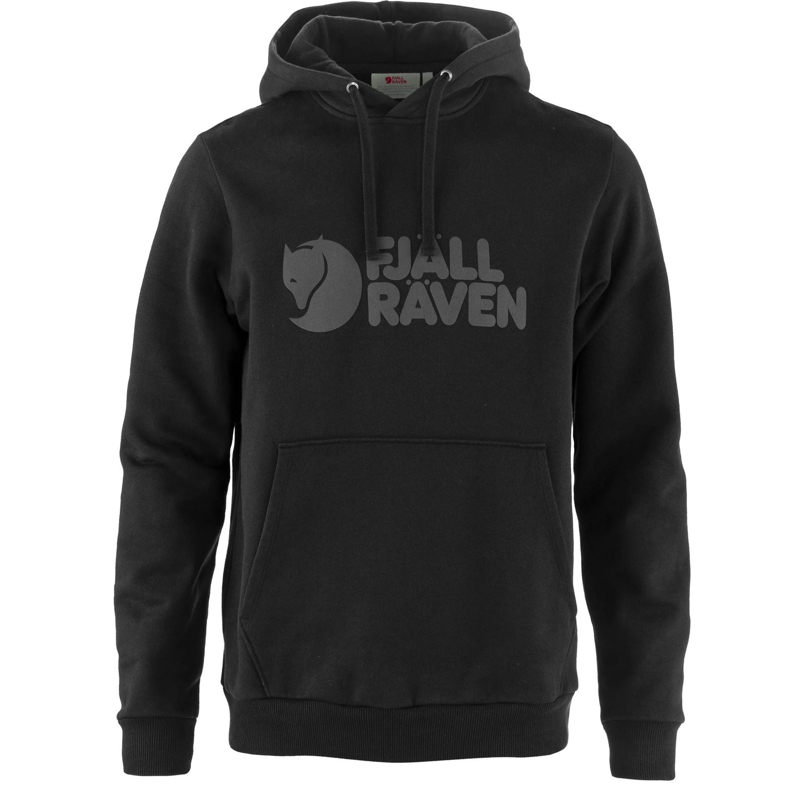 Fjällräven Men's Fjällräven Logo Hoodie Black