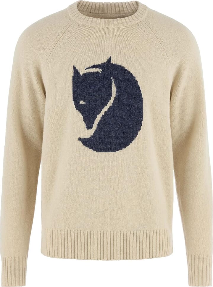 Fjällräven Fjällräven Logo Knit Sweater M Light Beige Fjällräven