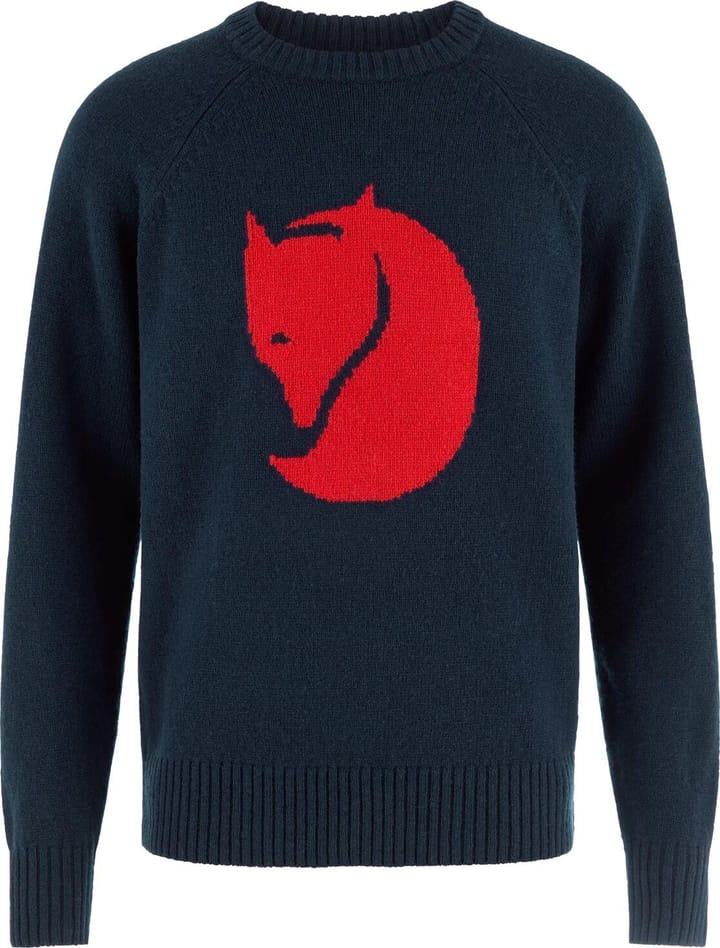 Fjällräven Fjällräven Logo Knit Sweater M Dark Navy Fjällräven