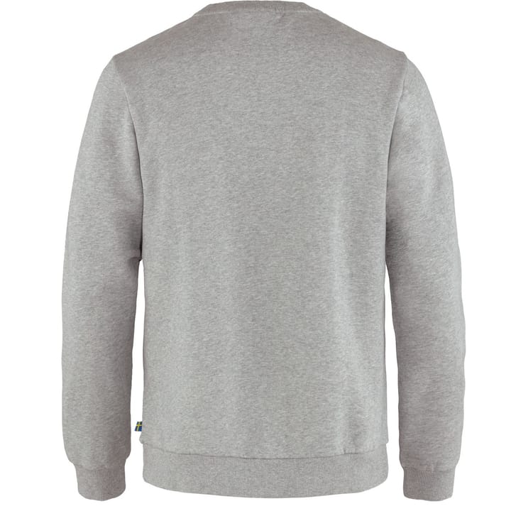 Fjällräven Men's Fjällräven Logo Sweater Grey-Melange Fjällräven