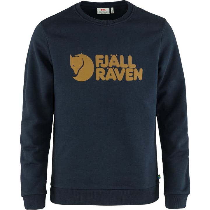 Fjällräven Men's Fjällräven Logo Sweater Dark Navy Fjällräven