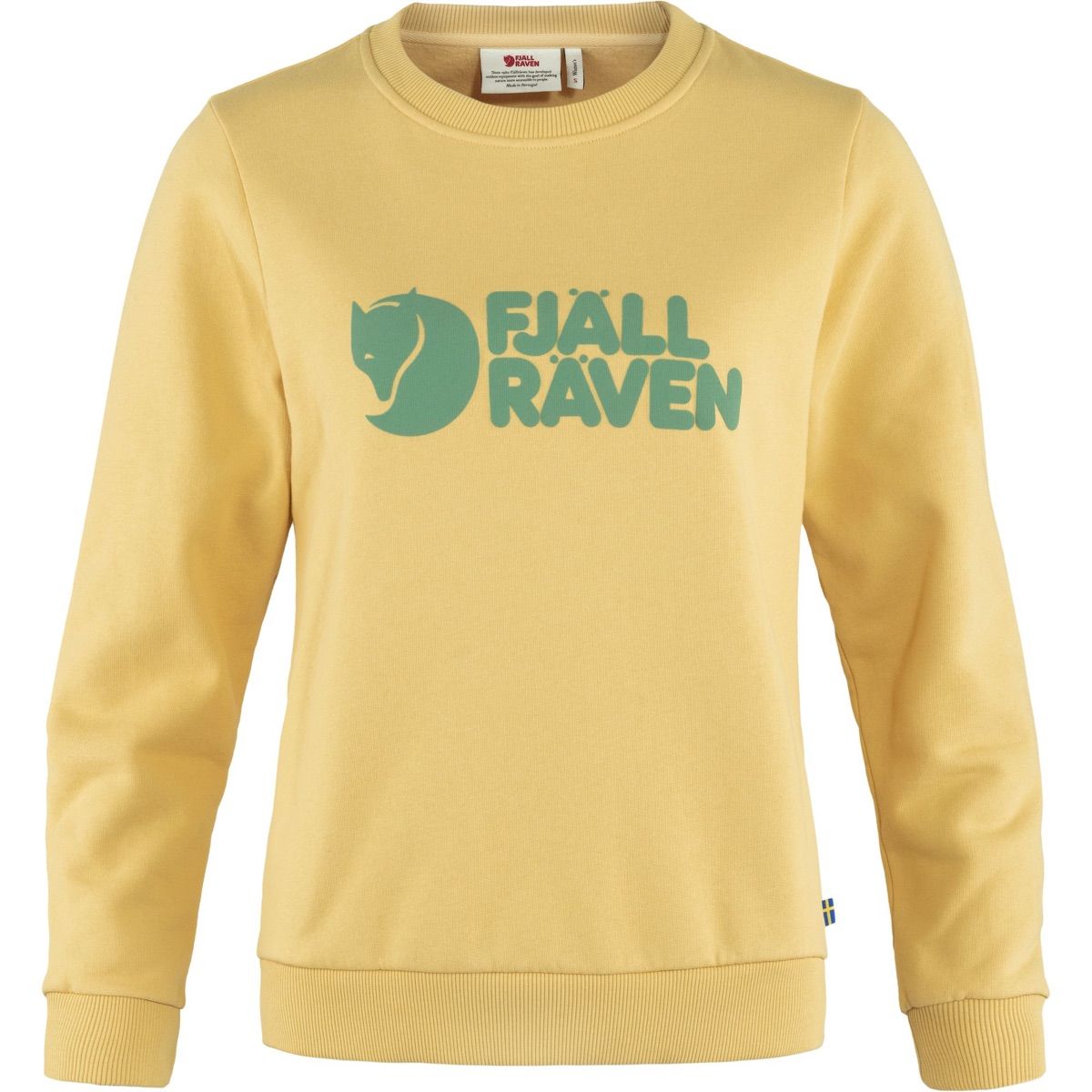 Fjällräven Women's Fjällräven Logo Sweater Mais Yellow
