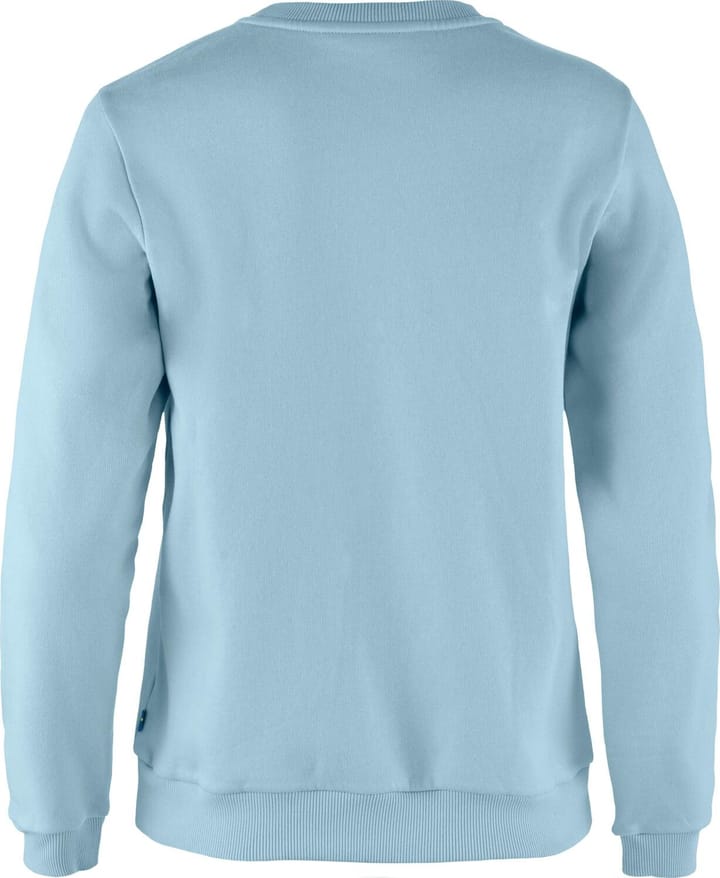 Fjällräven Women's Fjällräven Logo Sweater Breeze Blue-patina Green Fjällräven