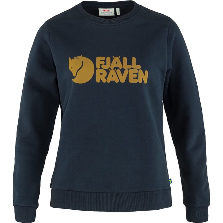 Fjällräven Logo Sweater W Dark Navy Fjällräven