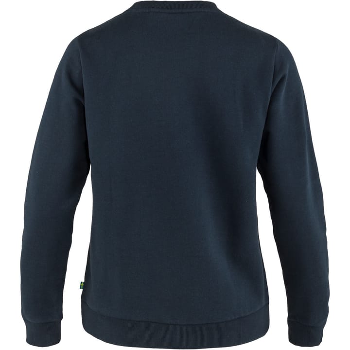 Fjällräven Women's Fjällräven Logo Sweater Dark Navy Fjällräven Fjällräven Women's Fjällräven Logo Sweater Dark Navy Fjällräven
