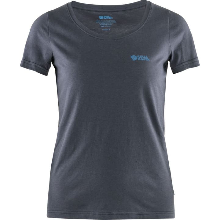 Fjällräven Logo T-Shirt W Navy Fjällräven