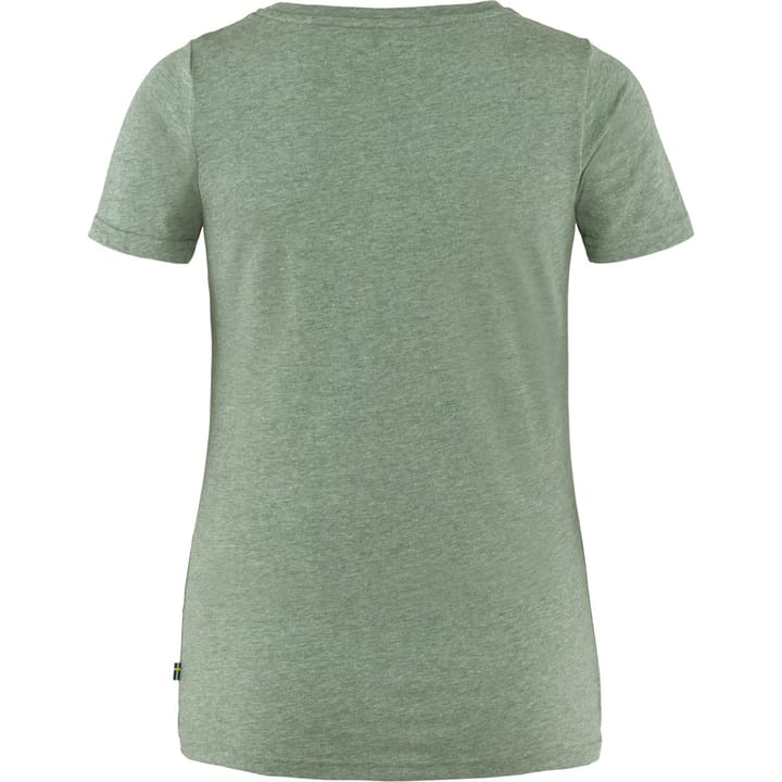 Fjällräven Logo T-Shirt W Patina Green-Melange Fjällräven