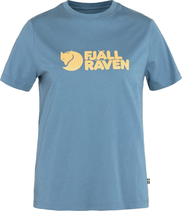 Fjällräven Women's Fjällräven Logo Tee Dawn Blue Fjällräven